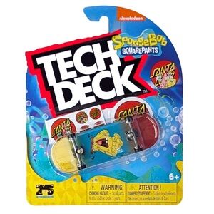 Tech Deck Santa Crus SpongeBob Edition Fingerboard & Decals